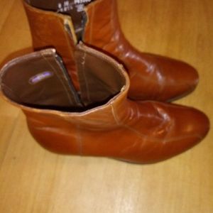 Vtg Florsheim Designer Collection Zip Boots Size 8